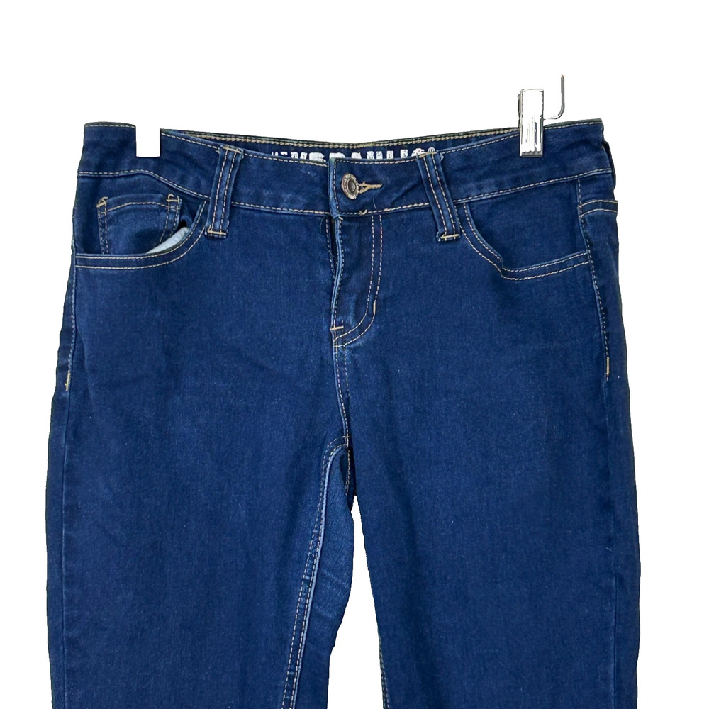 HYDRAULIC Skinny Jeans Womens 9/10‎ Blue Dark Wash Stretch Denim - Picture 2 of 9